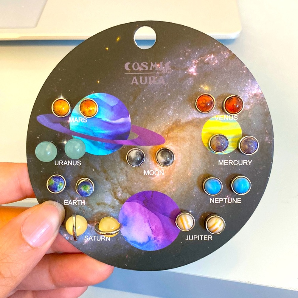 Cosmic Stud Earrings